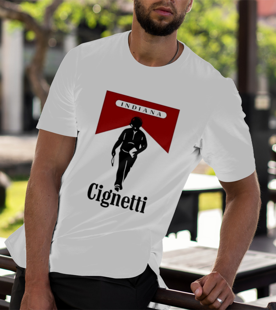 Indiana Cignetti Coach Marlboro Cigarette T-Shirt