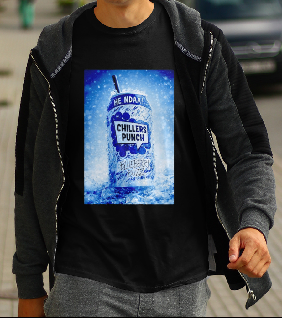 Blueberry Buzz He Ndaa Chillers Punch Can T-Shirt