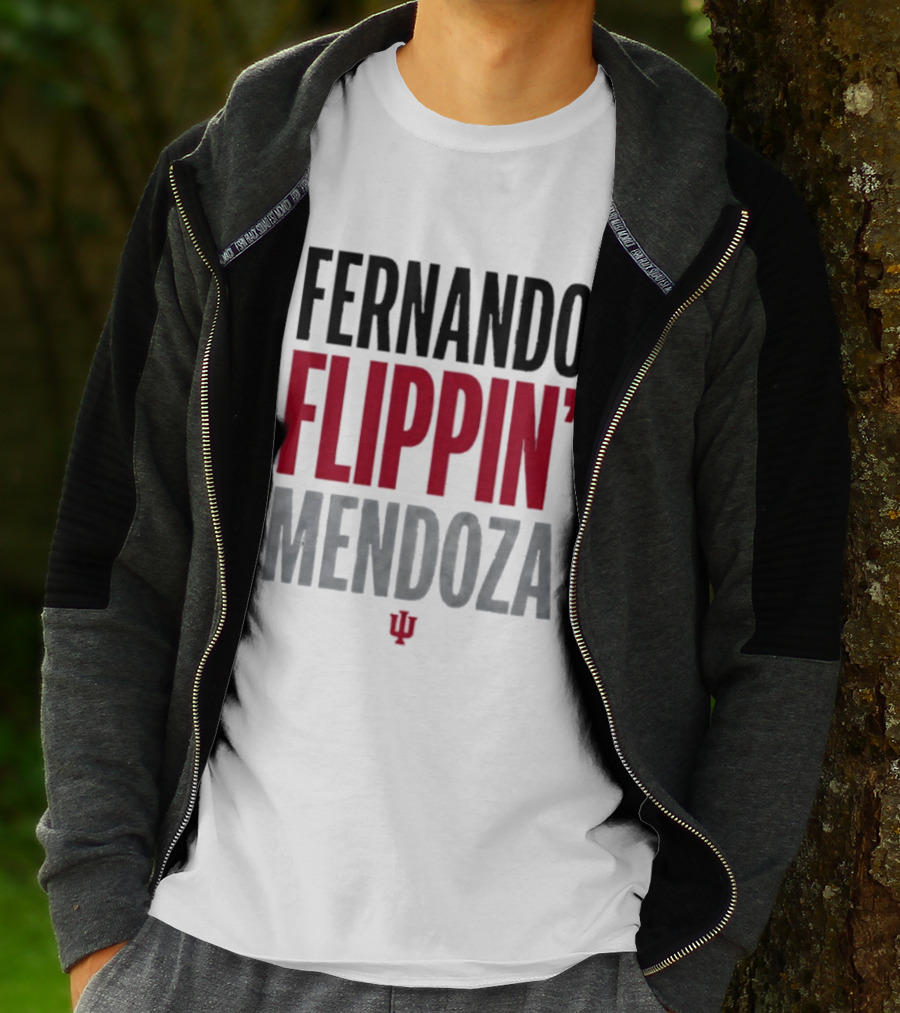Fernando Mendoza Flippin' Indiana Hoosiers T-Shirt