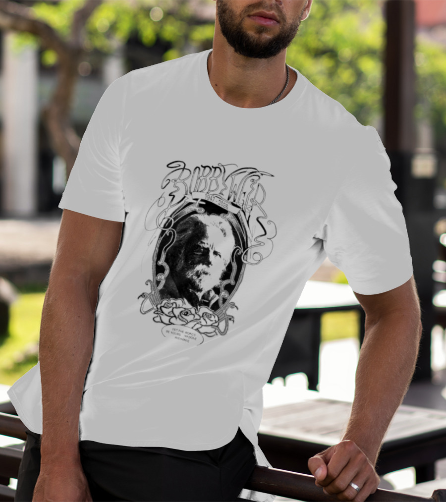 Grateful Dead Bob Weir 1947 2026 Black T-Shirt