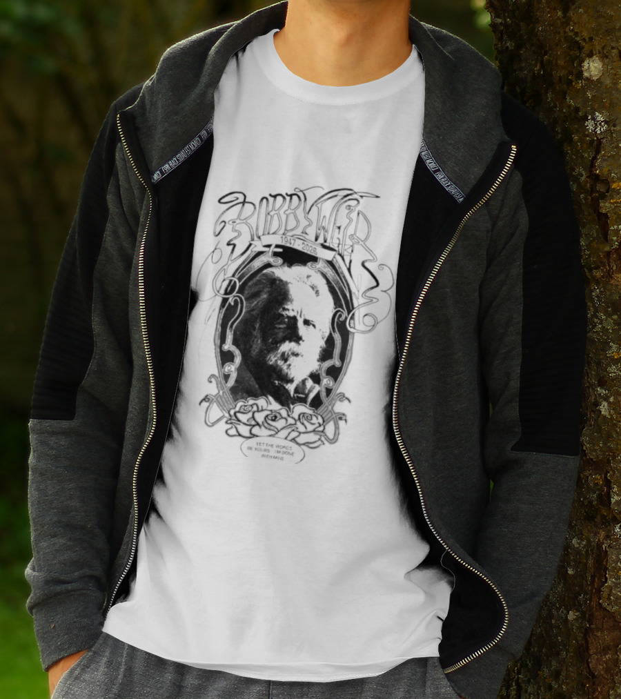 Grateful Dead Bob Weir 1947 2026 Black T-Shirt