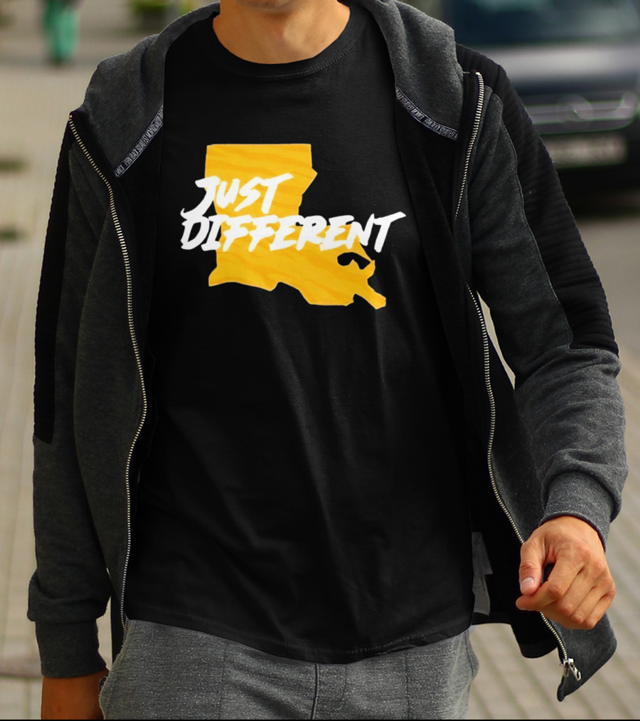 Just Different Louisiana State T-Shirt