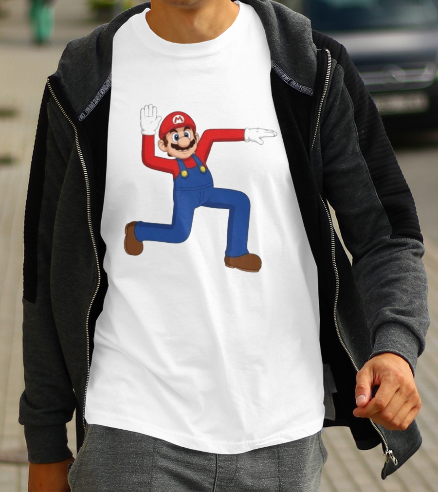Super Mario Swastika T-Shirt