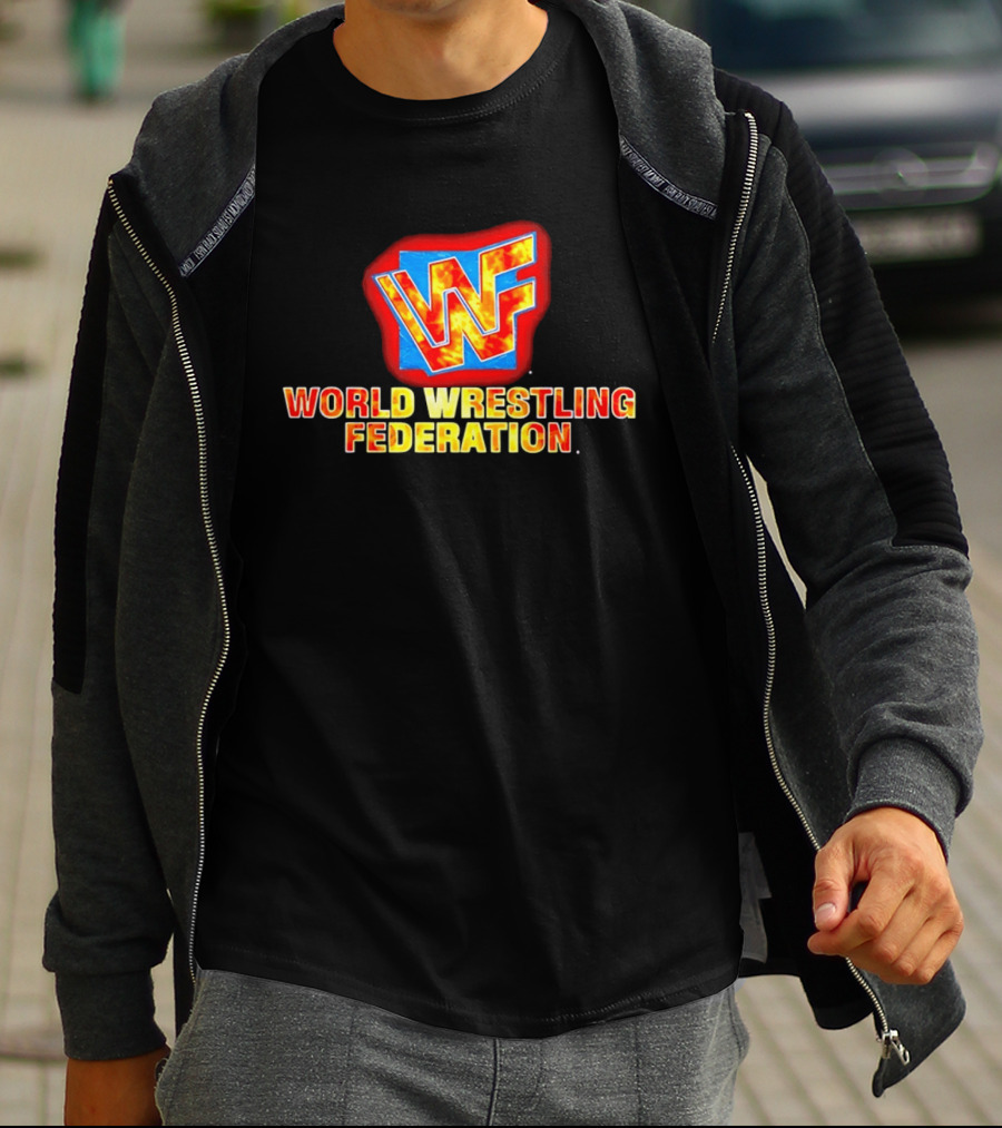 WWF World Wrestling Federation Vintage Flame T-Shirt