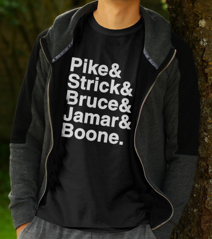 Pike Strick Bruce Jamar Boone Denver Nuggets Players T-Shirt