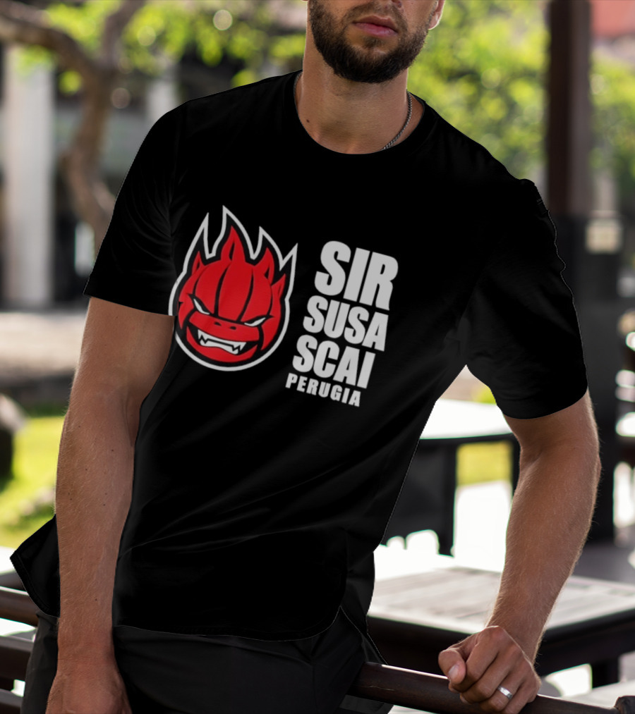 Sir Susa Scai Perugia Fierce Flames T-Shirt