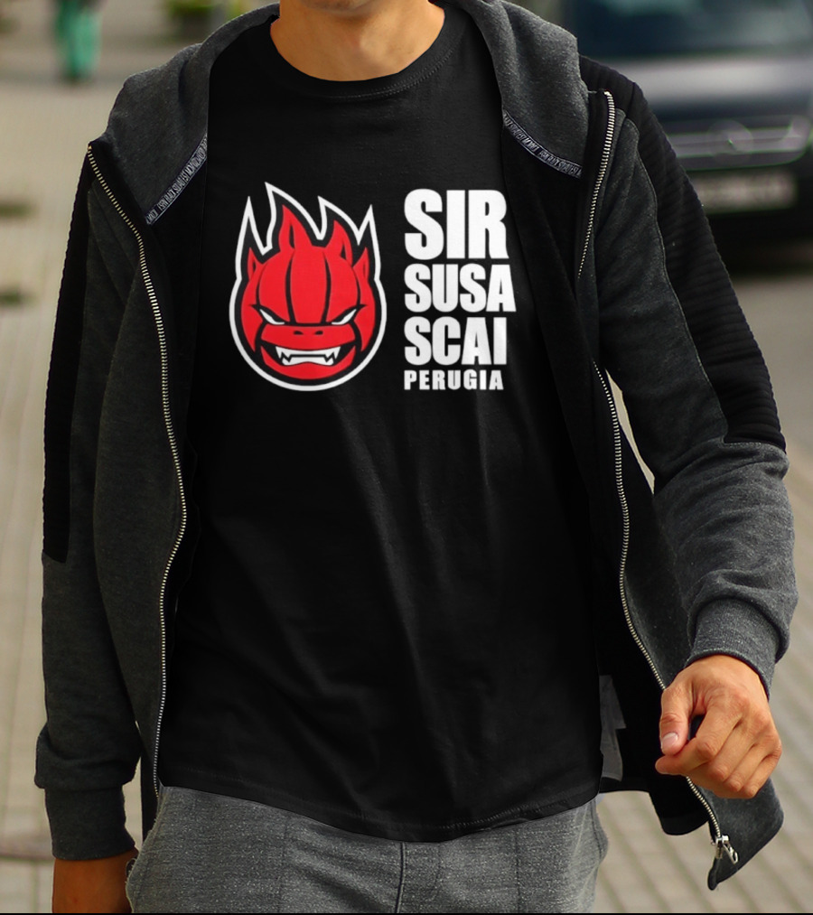 Sir Susa Scai Perugia Fierce Flames T-Shirt