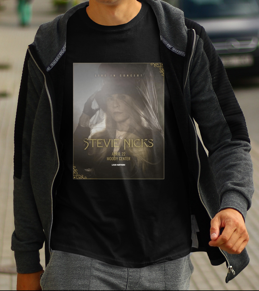 Stevie Nicks Live In Concert April 22 2026 Moody Center Austin TX T-Shirt