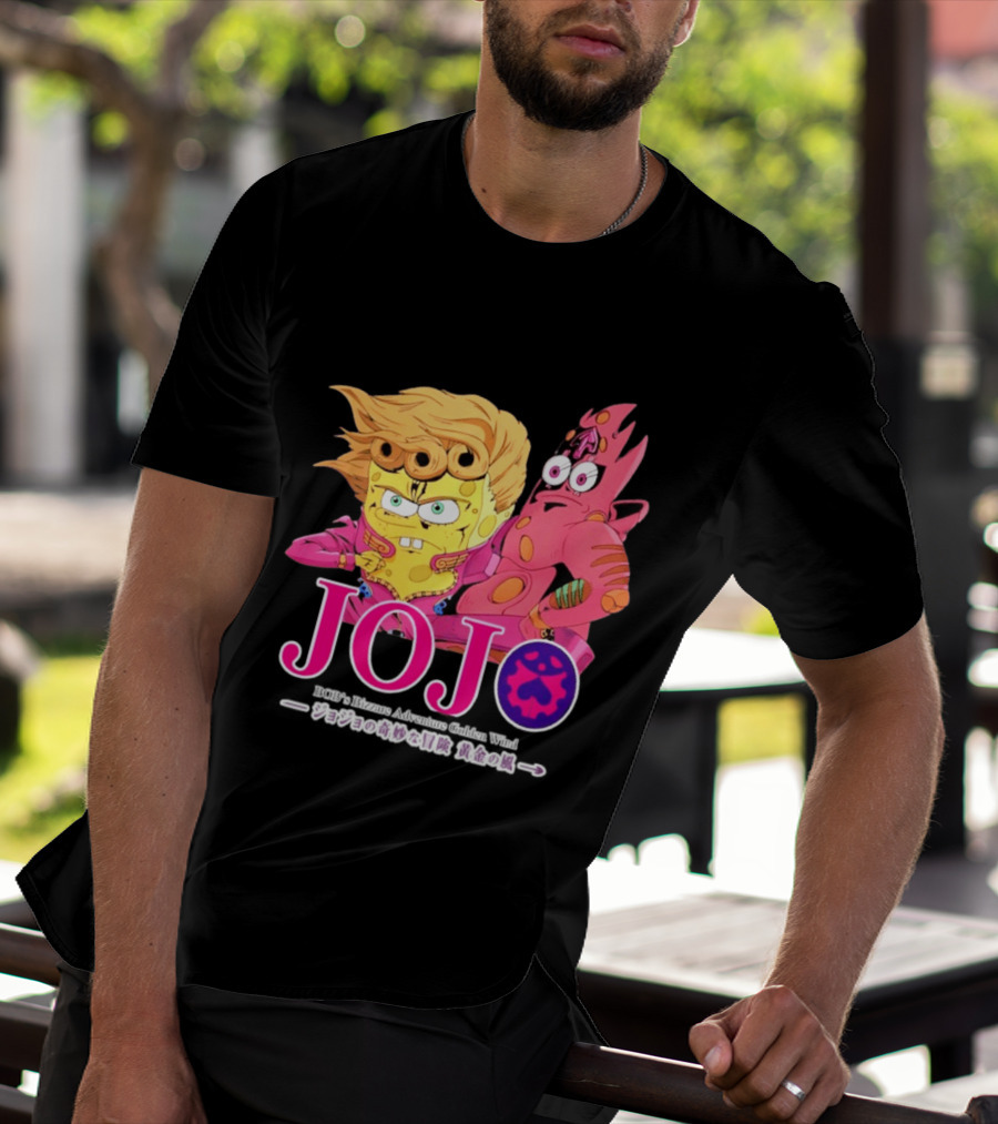 Jojo Giornobob Crossover Anime T-Shirt