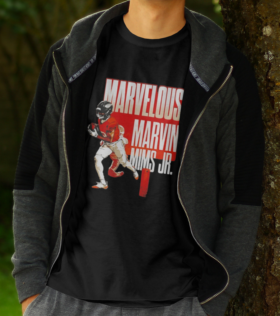 Marvelous Marvin Mims Jr Denver Broncos Football Star T-Shirt