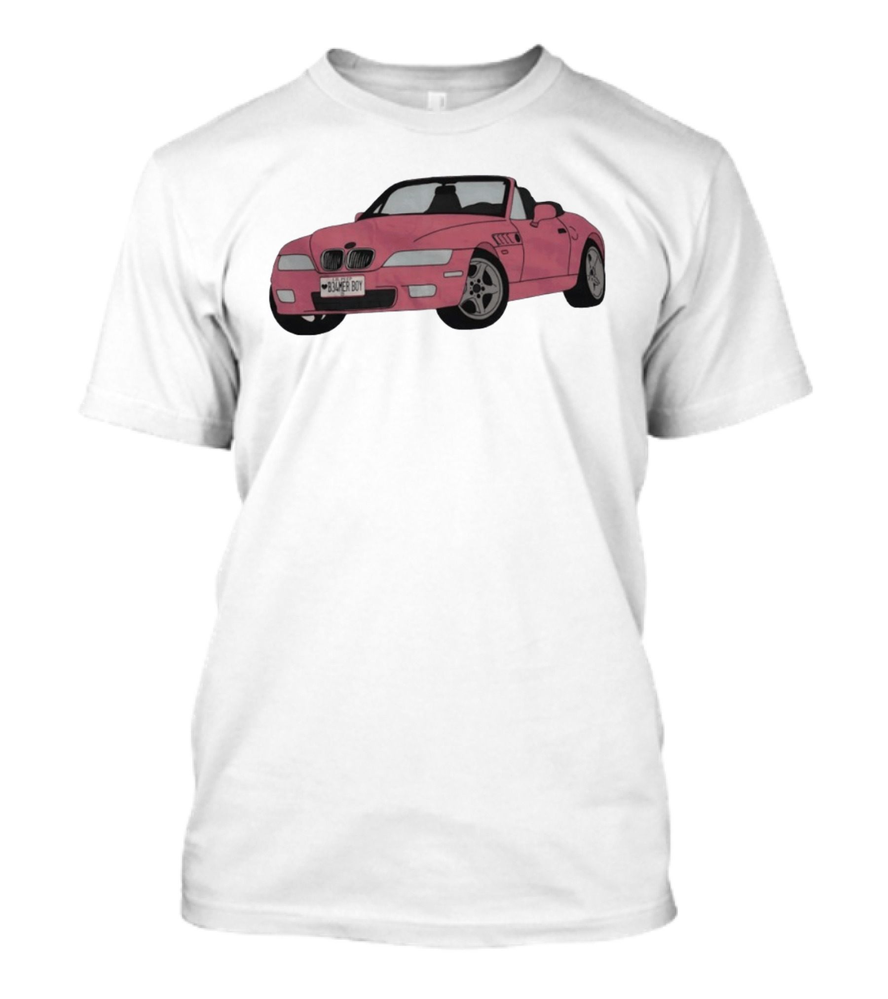 Convertible Pink BMW Z3 B3MER BOY T-Shirt