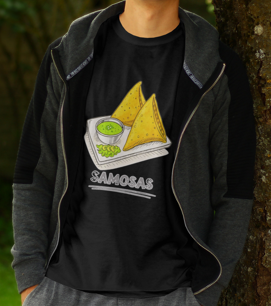 Samosa Lover Indian Snack Foodie Delight T-Shirt