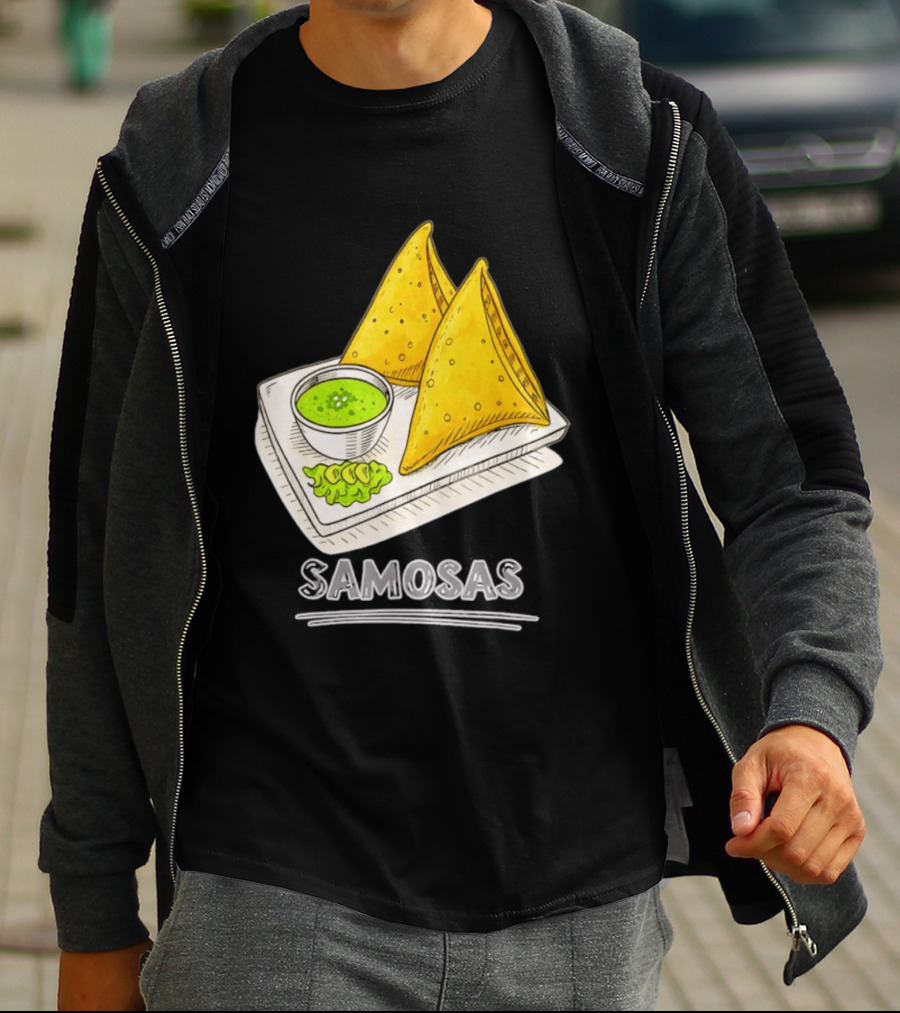 Samosa Lover Indian Snack Foodie Delight T-Shirt