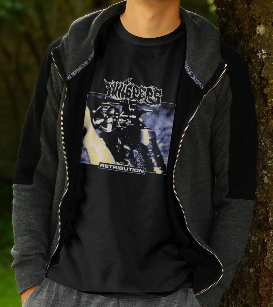 Whispers Retribution Motorcycle Engine T-Shirt