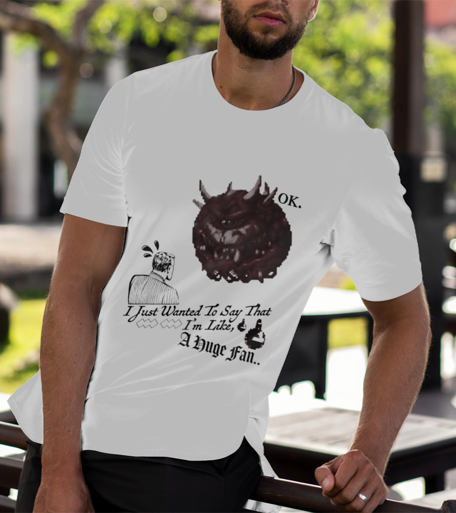 OK I Just Wanted To Say That I'm Like A Huge Fan T-Shirt
