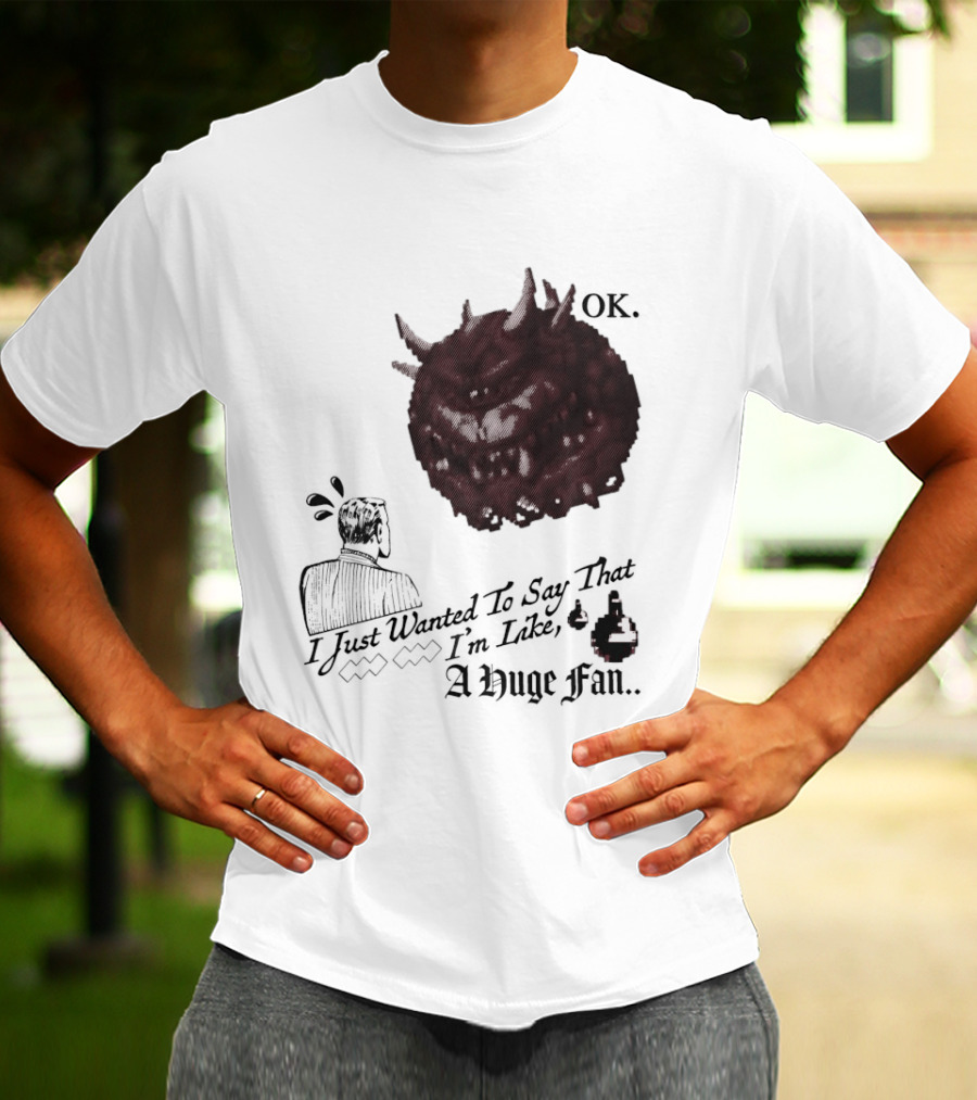 OK I Just Wanted To Say That I'm Like A Huge Fan T-Shirt