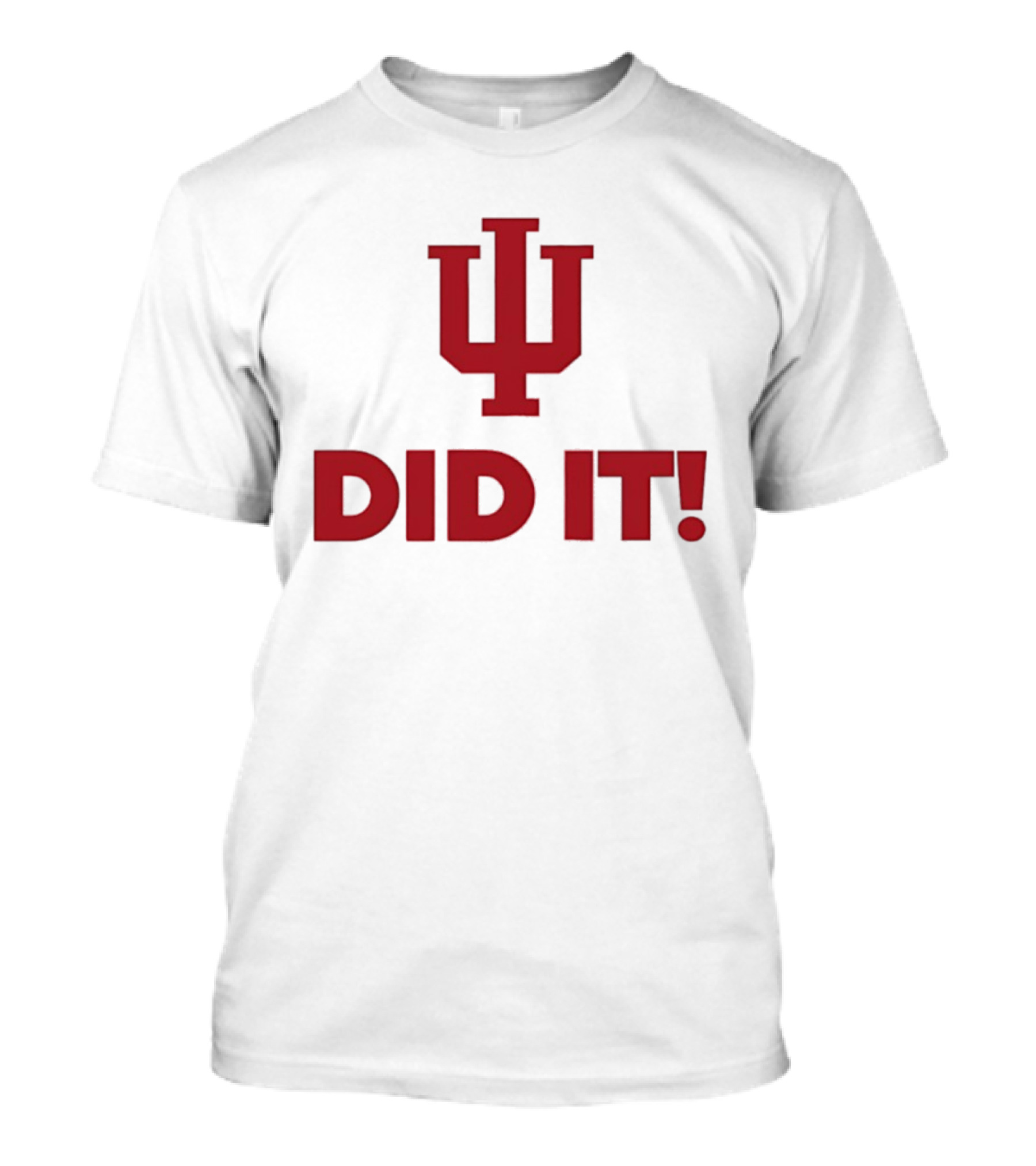 Indiana Hoosiers IU Did It Victory T-Shirt