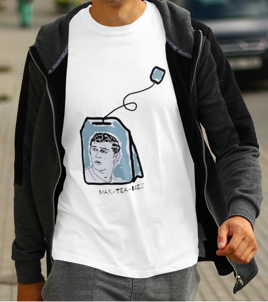 Mar Tea Nez Emiliano Martínez Teabag Cartoon T-Shirt