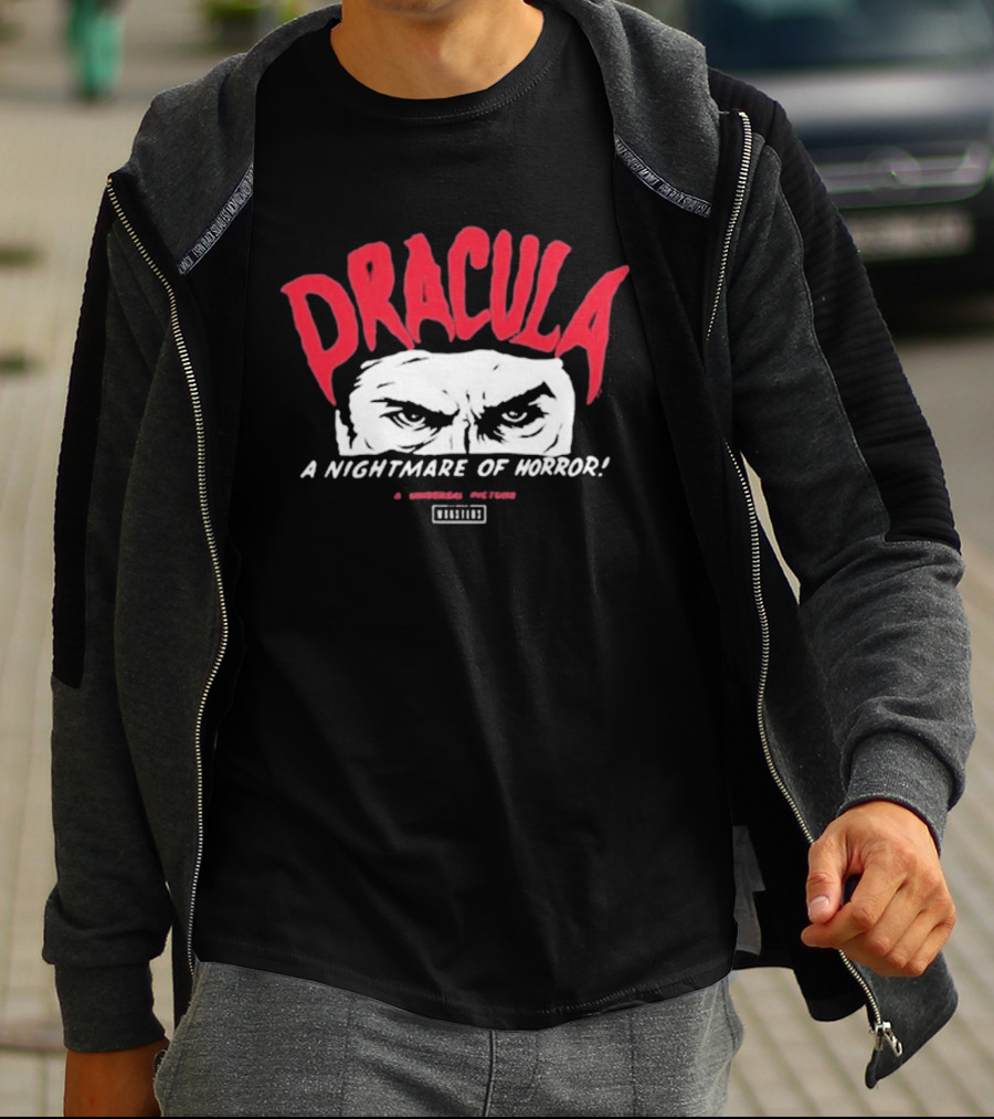 Dracula A Nightmare Of Horror A Universal Monster T-Shirt