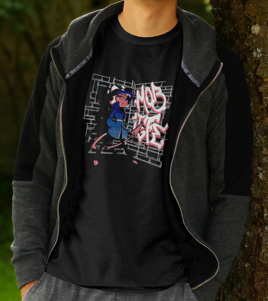 Helluva Boss Mob Life Urban Style Graffiti T-Shirt