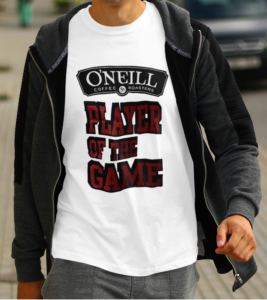 O'Neill Coffee Roasters Player Of The Game 51 T-Shirt
