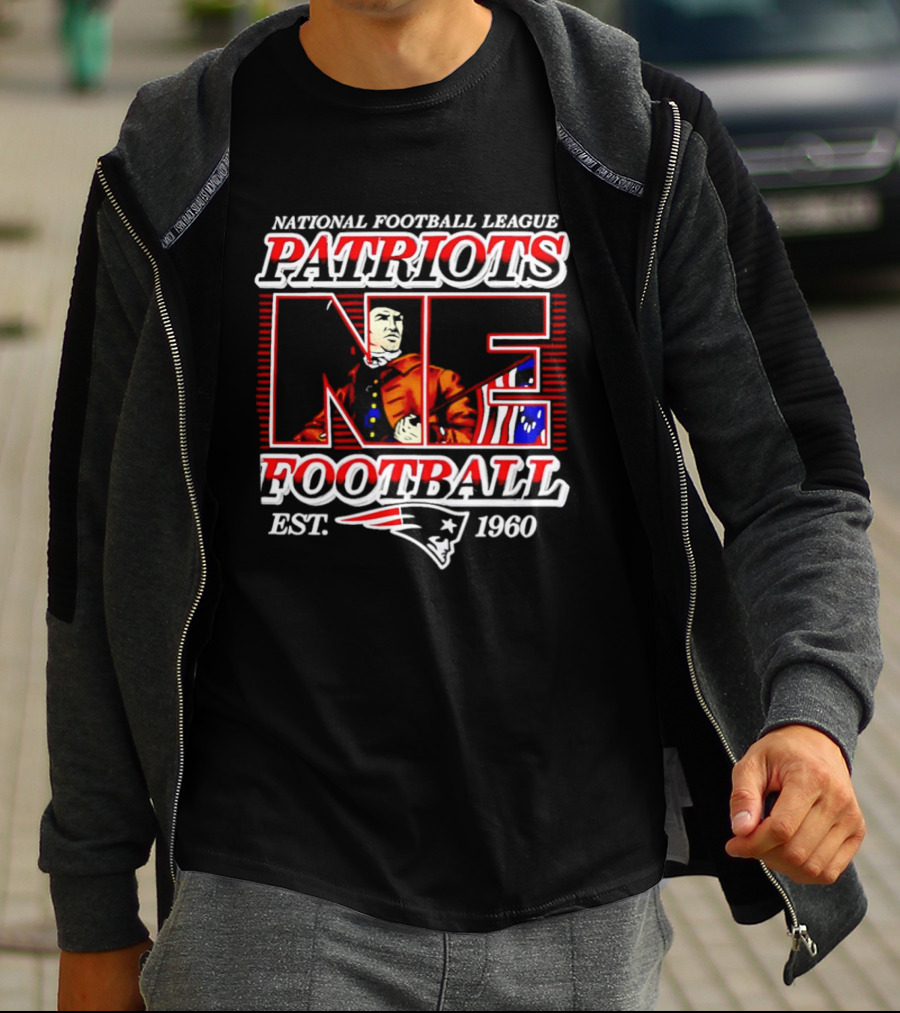 National Football League Patriots NE Football Est. 1960 T-Shirt