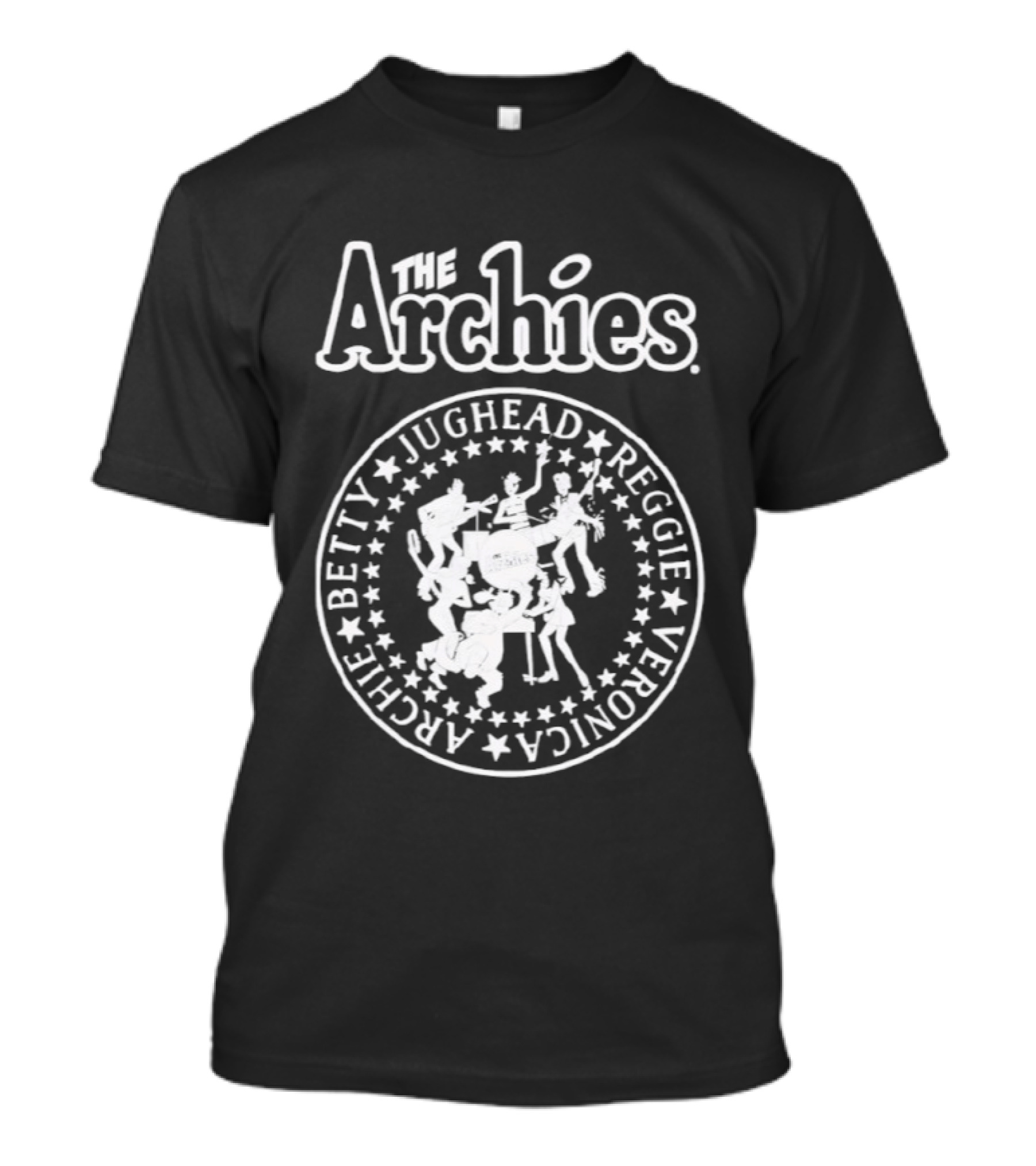 The Archies Jughead Reggie Veronica Betty Archie Hot Dog T-Shirt