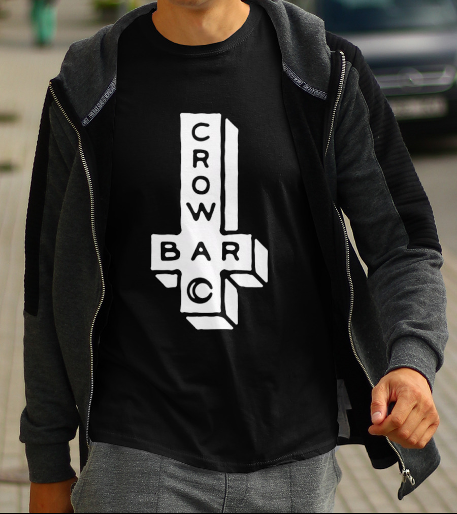 Crowbar Cross Vertical Arrangement T-Shirt