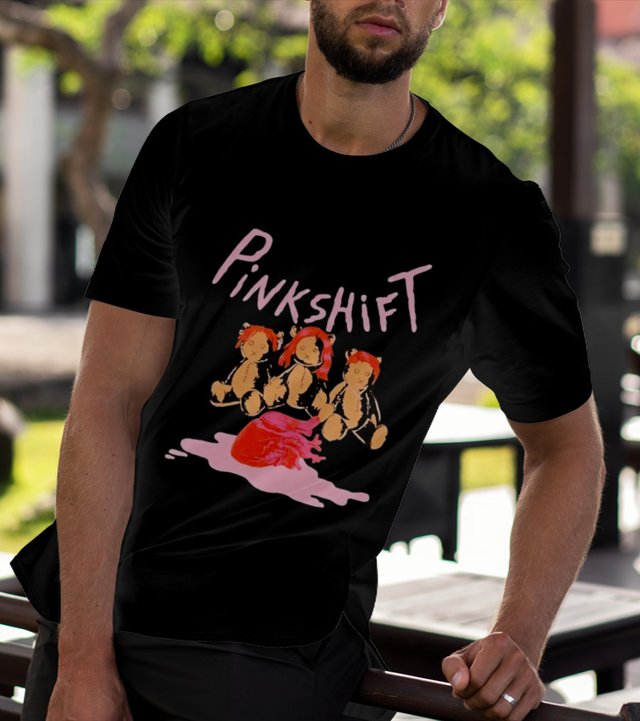 Pinkshift Bears With Heart And Splash T-Shirt