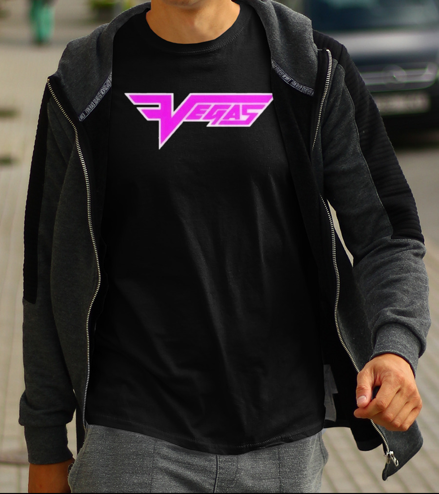Faze Vegas Neon Retro Style Gaming T-Shirt