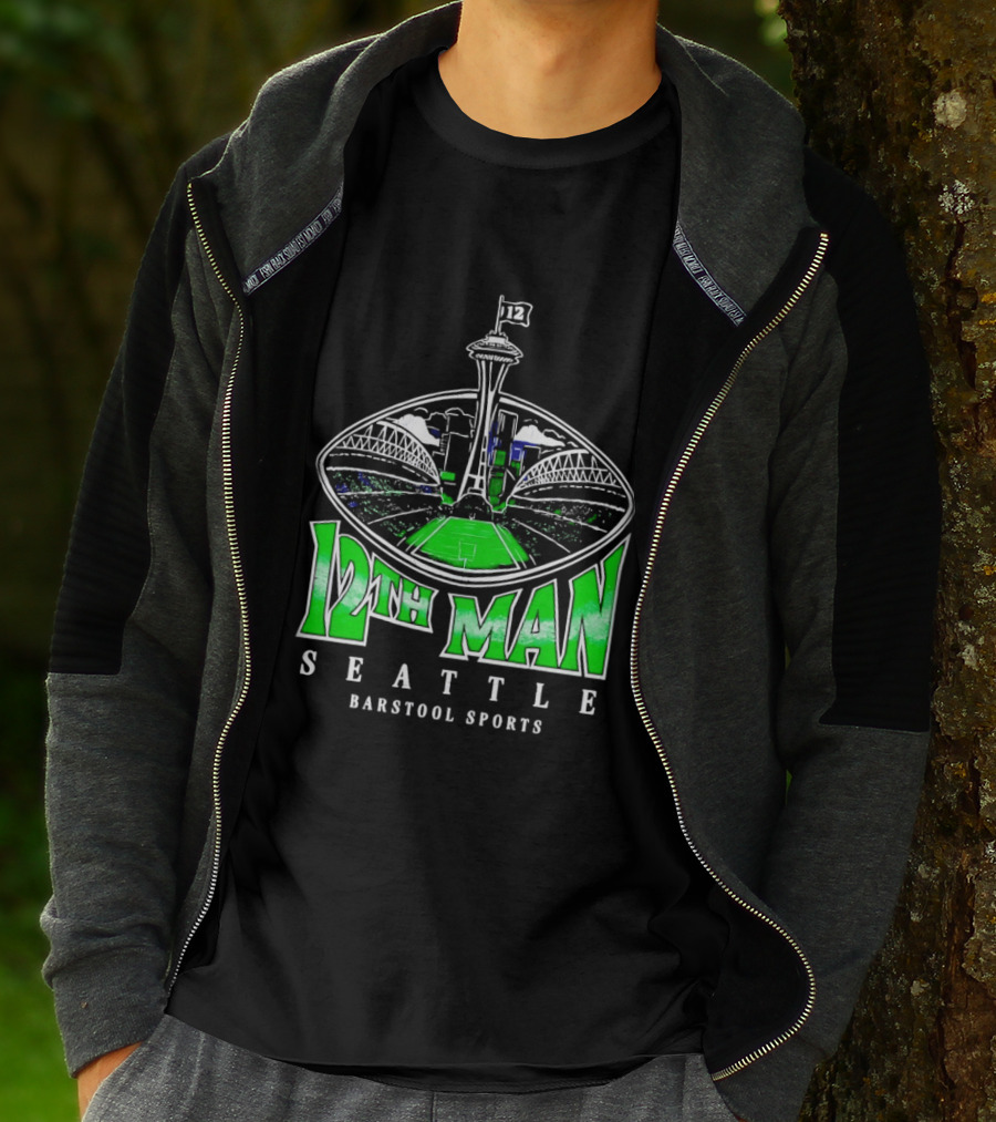 Seattle 12th Man Barstool Sports T-Shirt