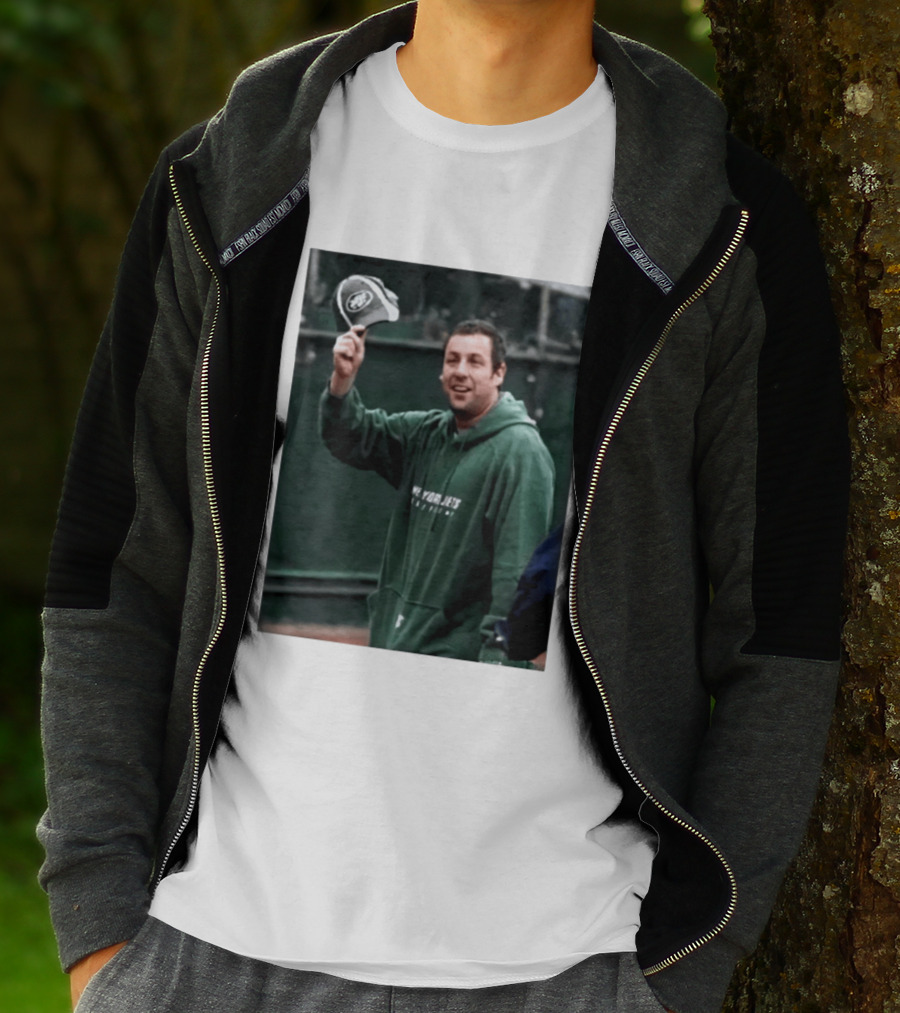 Adam Sandler New York Jets Fan Football T-Shirt