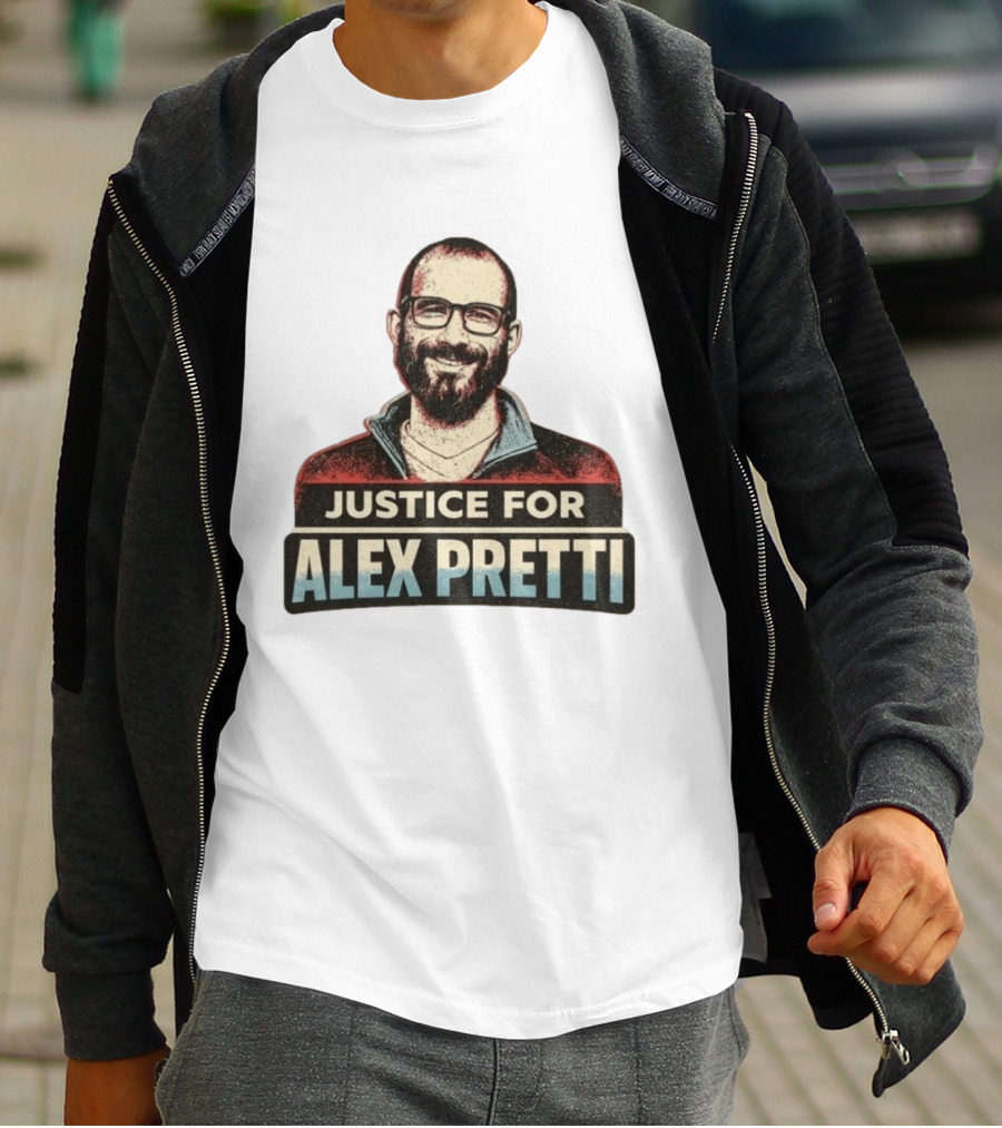 Justice For Alex Pretti Abolish ICE T-Shirt
