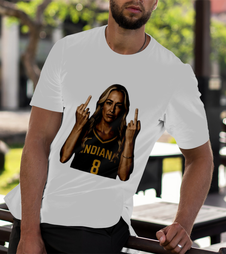 INDIANA 8 Flipping The Bird T-Shirt