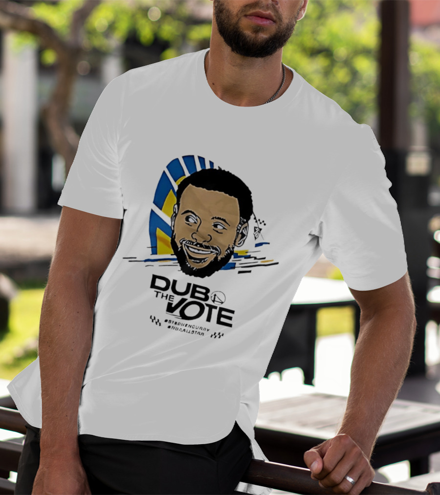 Stephen Curry Golden State Warriors Dub The Vote NBA Basketball Fan T-Shirt