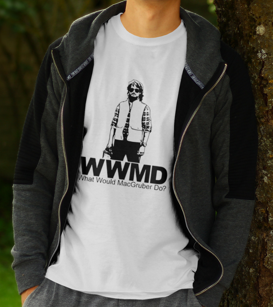 WWMD What Would Macgruber Do Vest T-Shirt