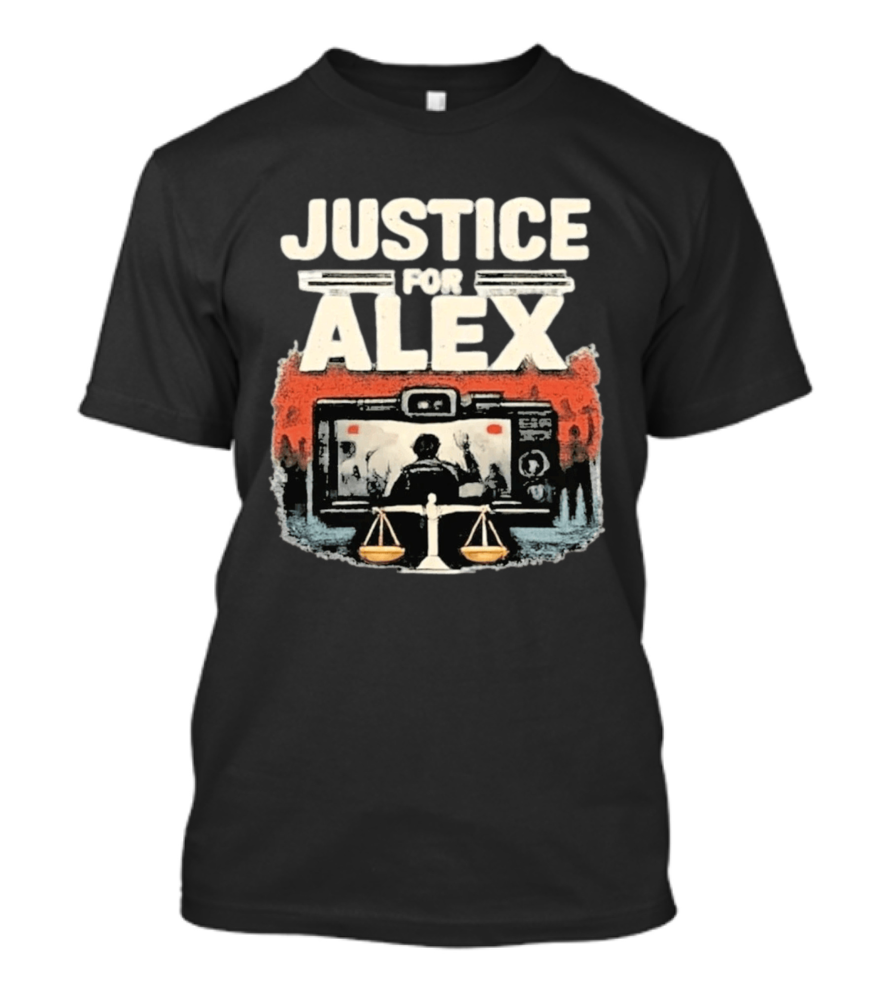 Justice For Alex Memorial Tribute Scales Of Justice T-Shirt