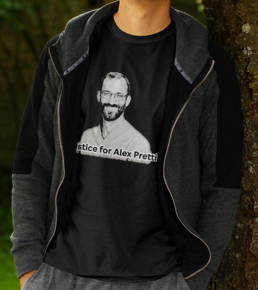 Justice For Alex Pretti Memorial T-Shirt