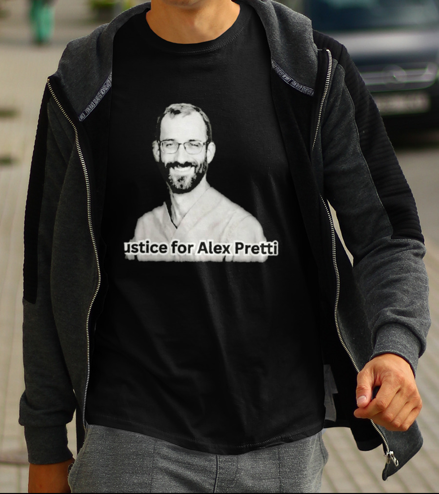 Justice For Alex Pretti Memorial T-Shirt
