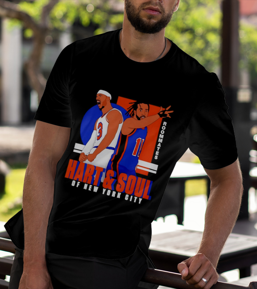 Hart And Soul Roommates Of New York City Knicks T-Shirt