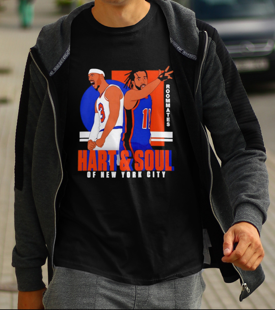 Hart And Soul Roommates Of New York City Knicks T-Shirt