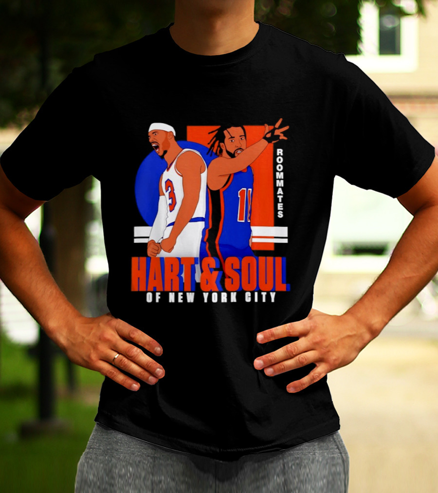 Hart And Soul Roommates Of New York City Knicks T-Shirt