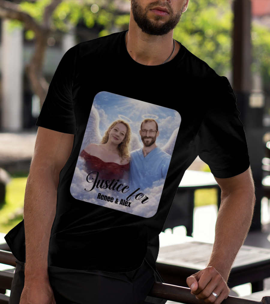 Justice For Renee And Alex Angel Wings Memorial T-Shirt