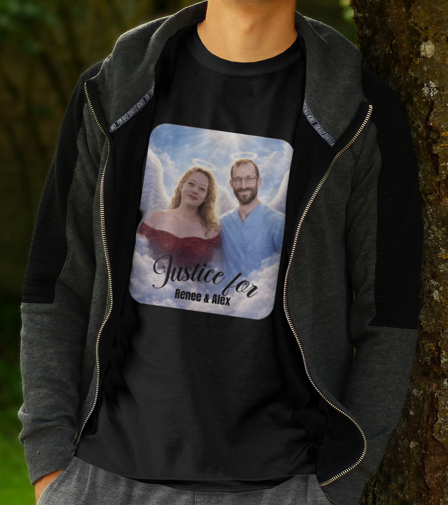 Justice For Renee And Alex Angel Wings Memorial T-Shirt