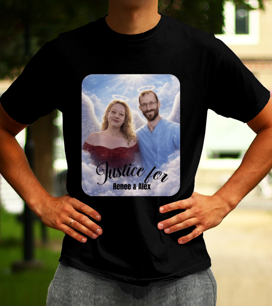 Justice For Renee And Alex Angel Wings Memorial T-Shirt
