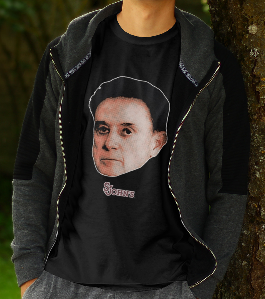 Rick Pitino Big Head St John's Red Storm T-Shirt