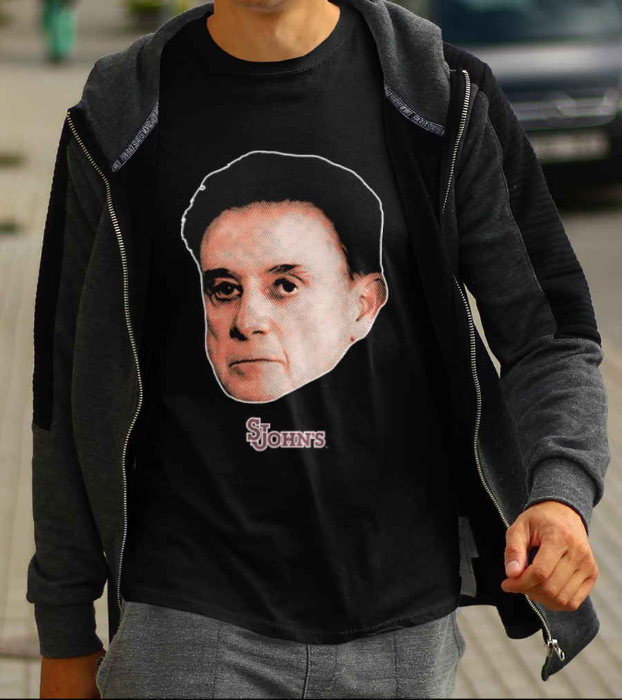 Rick Pitino Big Head St John's Red Storm T-Shirt