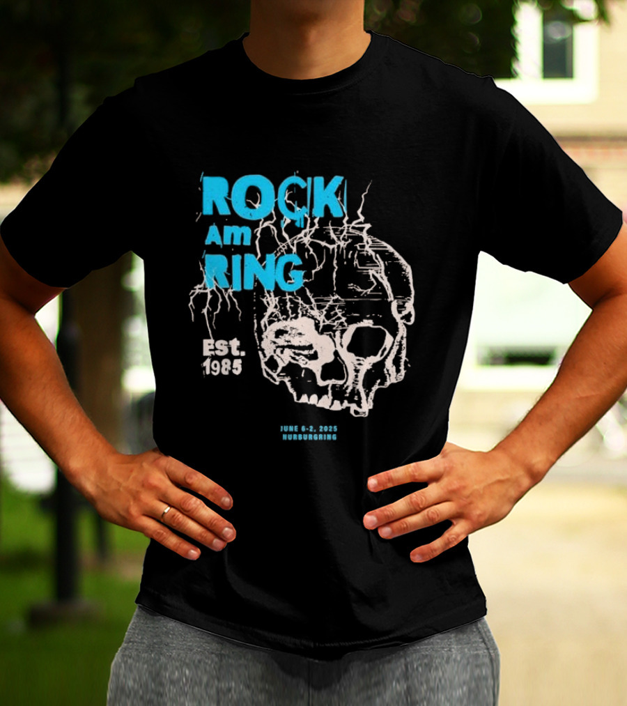 Rock Am Ring Est 1985 Skull Celebrate The Legends T-Shirt