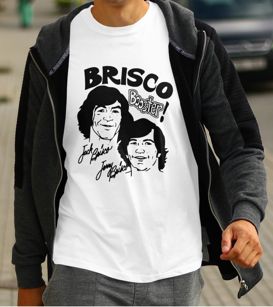 Brisco Booster Jack Brisco Jerry Brisco Signatures T-Shirt