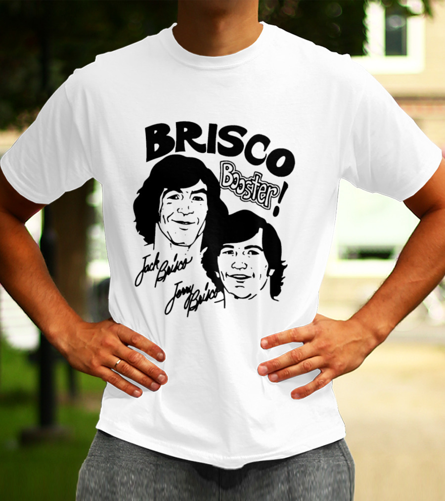 Brisco Booster Jack Brisco Jerry Brisco Signatures T-Shirt
